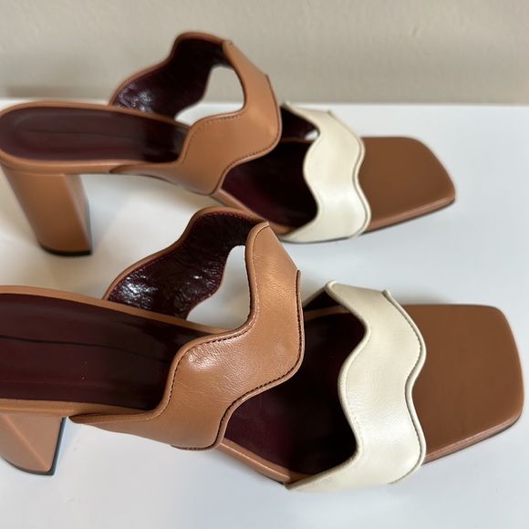 Staud Frankie Wavy Colorblock Sandal - Picture 10 of 13